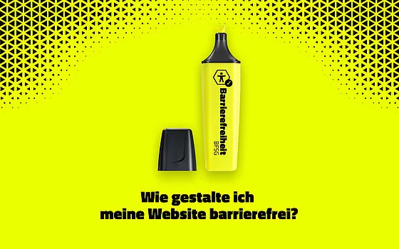 Wie gestalte ich meine Website barrierefrei?
